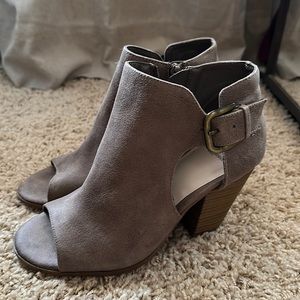 Fergalicious Open Toe Booties